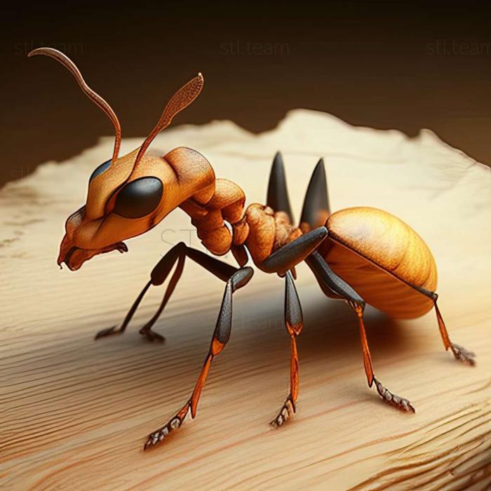 3D model Camponotus turkestanicus (STL)